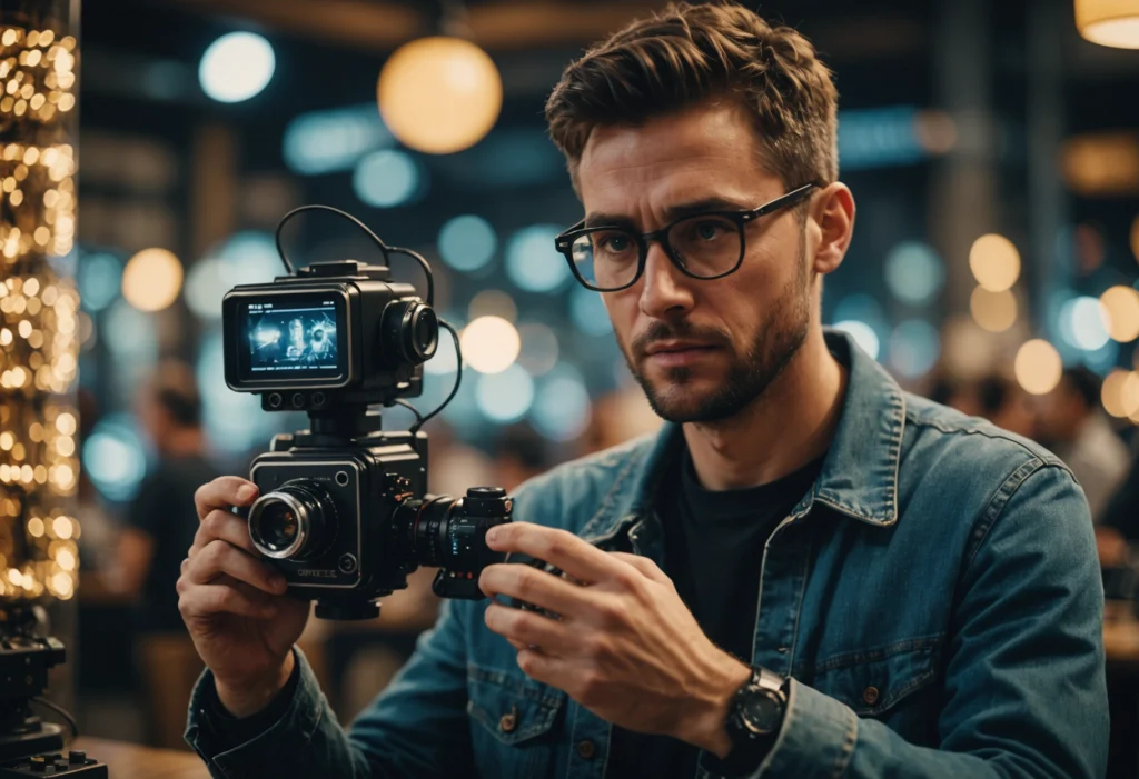 Человек объясняет сложную идею